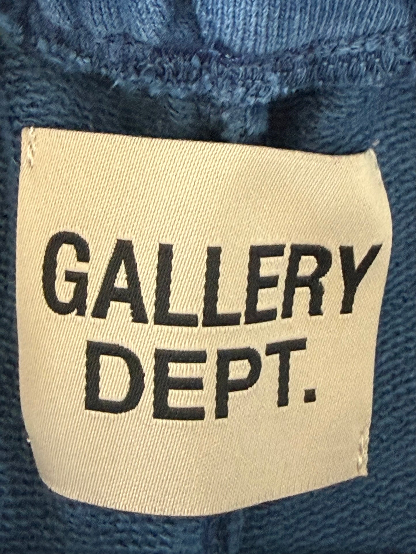 Gallery Dept Vintage Navy & Red Logo Zuma Shorts