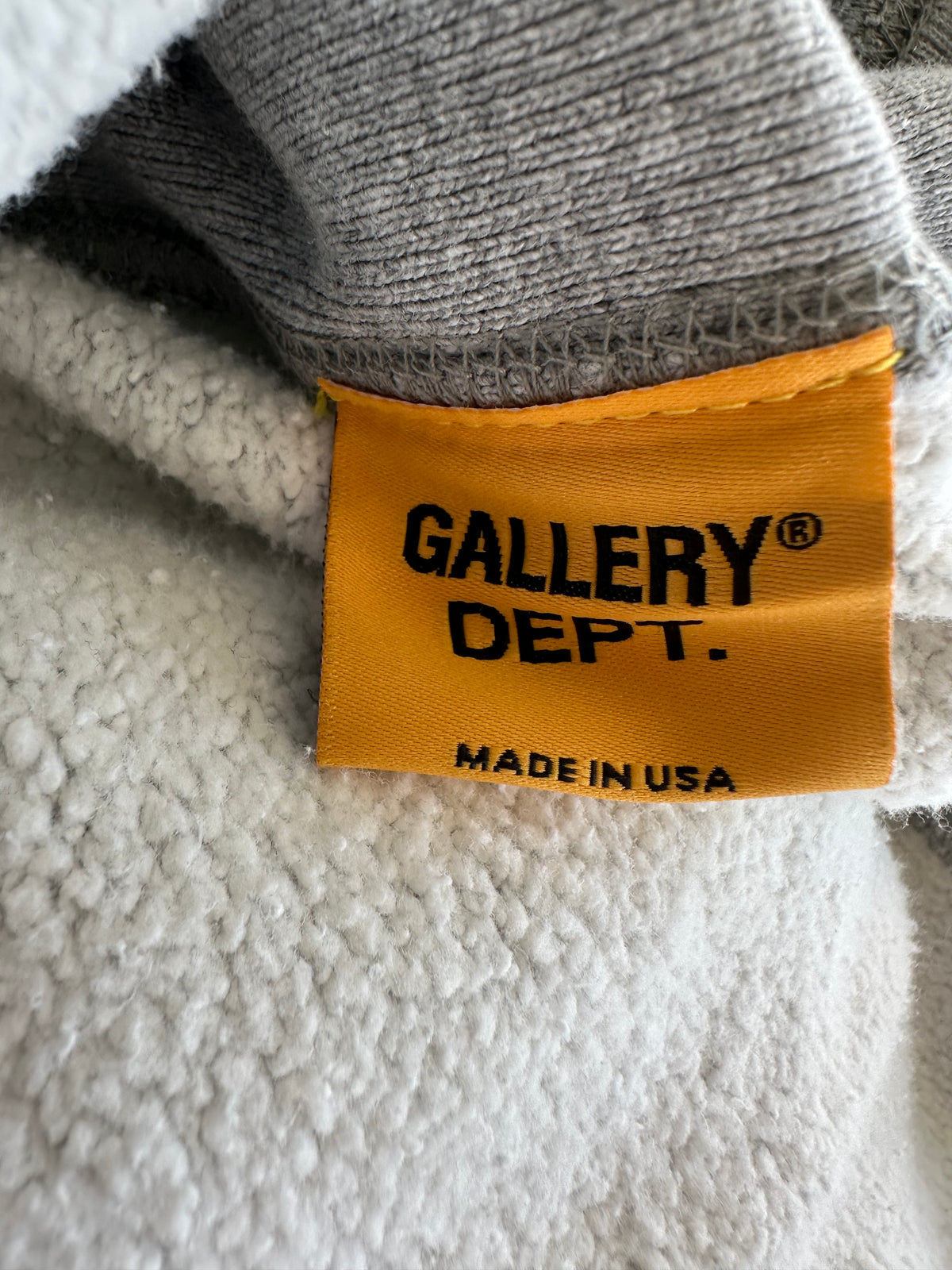 Gallery Dept Grey & Blue Le Bar Logo Hoodie