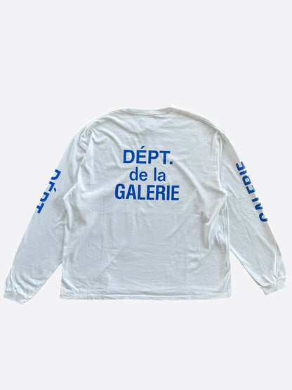 Gallery Dept White & Blue French Collector Longsleeve T-Shirt