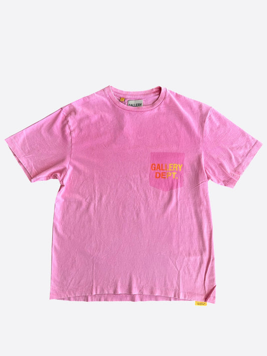 Gallery Dept Pink & Gradient Boardwalk T-Shirt