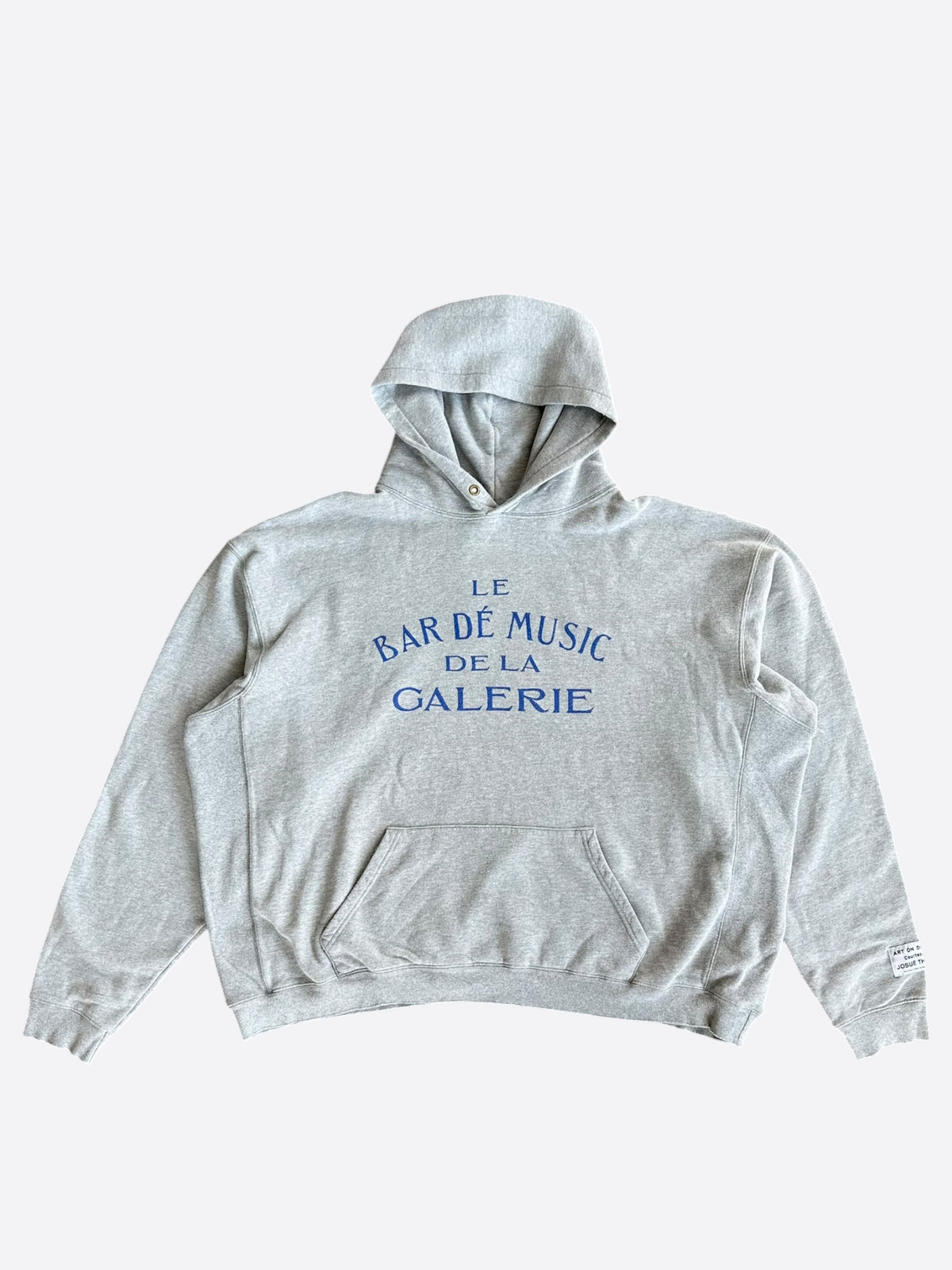 Gallery Dept Grey & Blue Le Bar Logo Hoodie