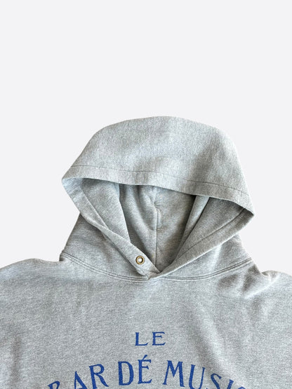 Gallery Dept Grey & Blue Le Bar Logo Hoodie
