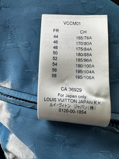 Louis Vuitton Blue Cloud Monogram Windbreaker