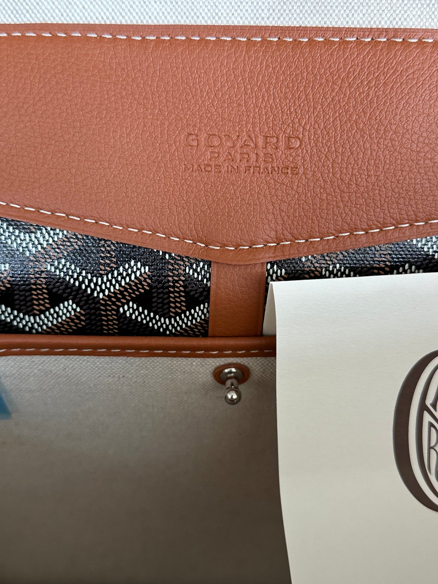 Goyard Black & Brown Cisalpin Backpack