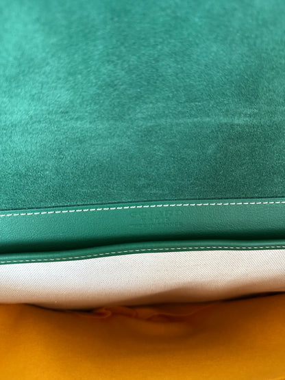 Goyard Green Coursier Messenger Bag
