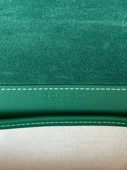 Goyard Green Coursier Messenger Bag