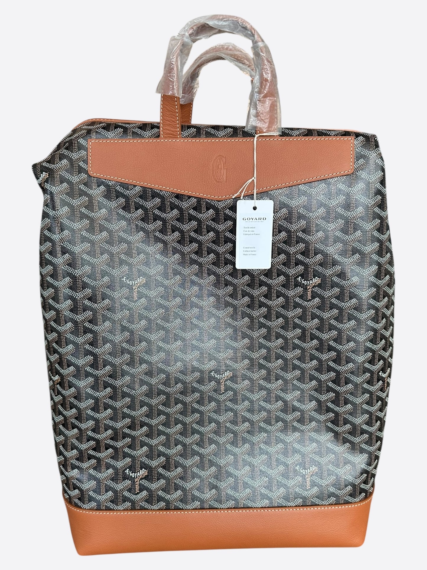 Goyard Black & Brown Cisalpin Backpack