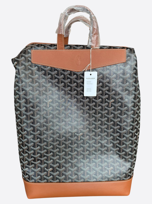 Goyard Black & Brown Cisalpin Backpack