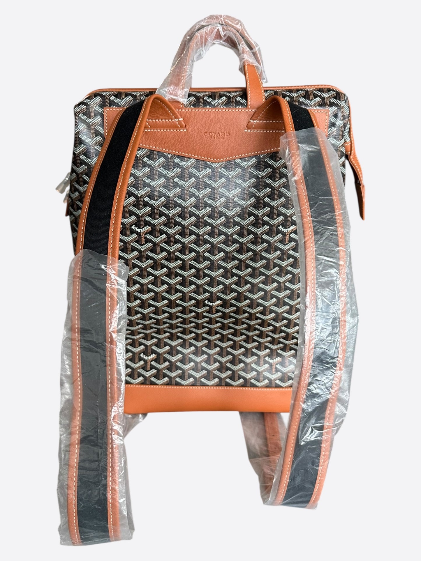 Goyard Black & Brown Cisalpin Backpack