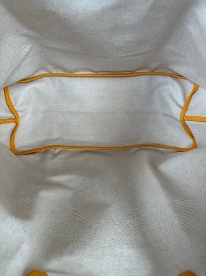 Goyard Yellow St. Louis Tote Bag