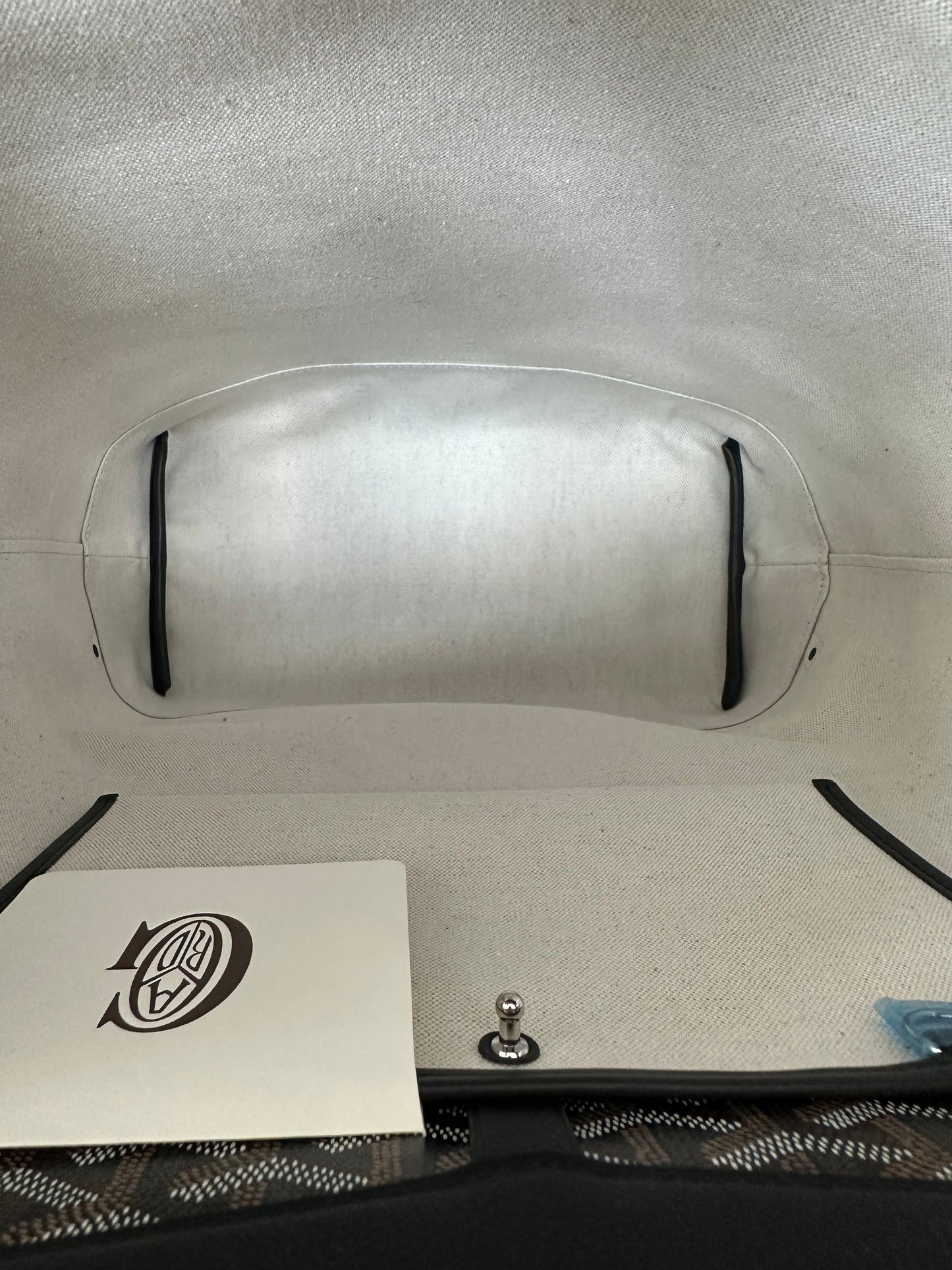 Goyard Black Cisalpin Backpack