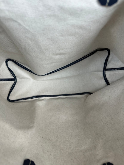 Goyard Navy St. Louis Tote Bag