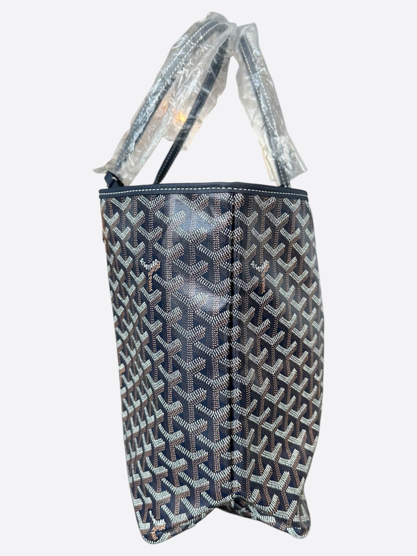 Goyard Navy St. Louis Tote Bag