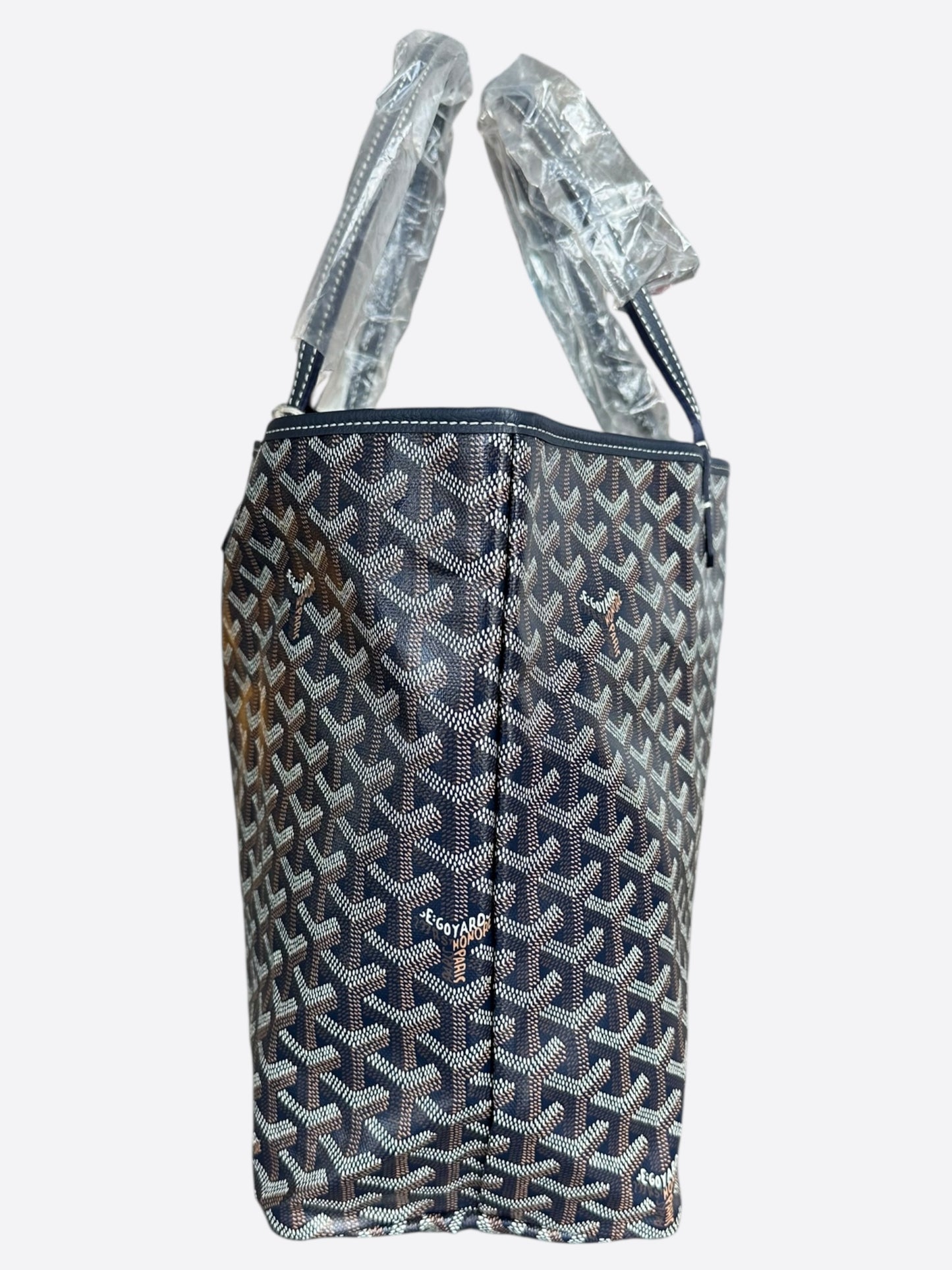 Goyard Navy St. Louis Tote Bag
