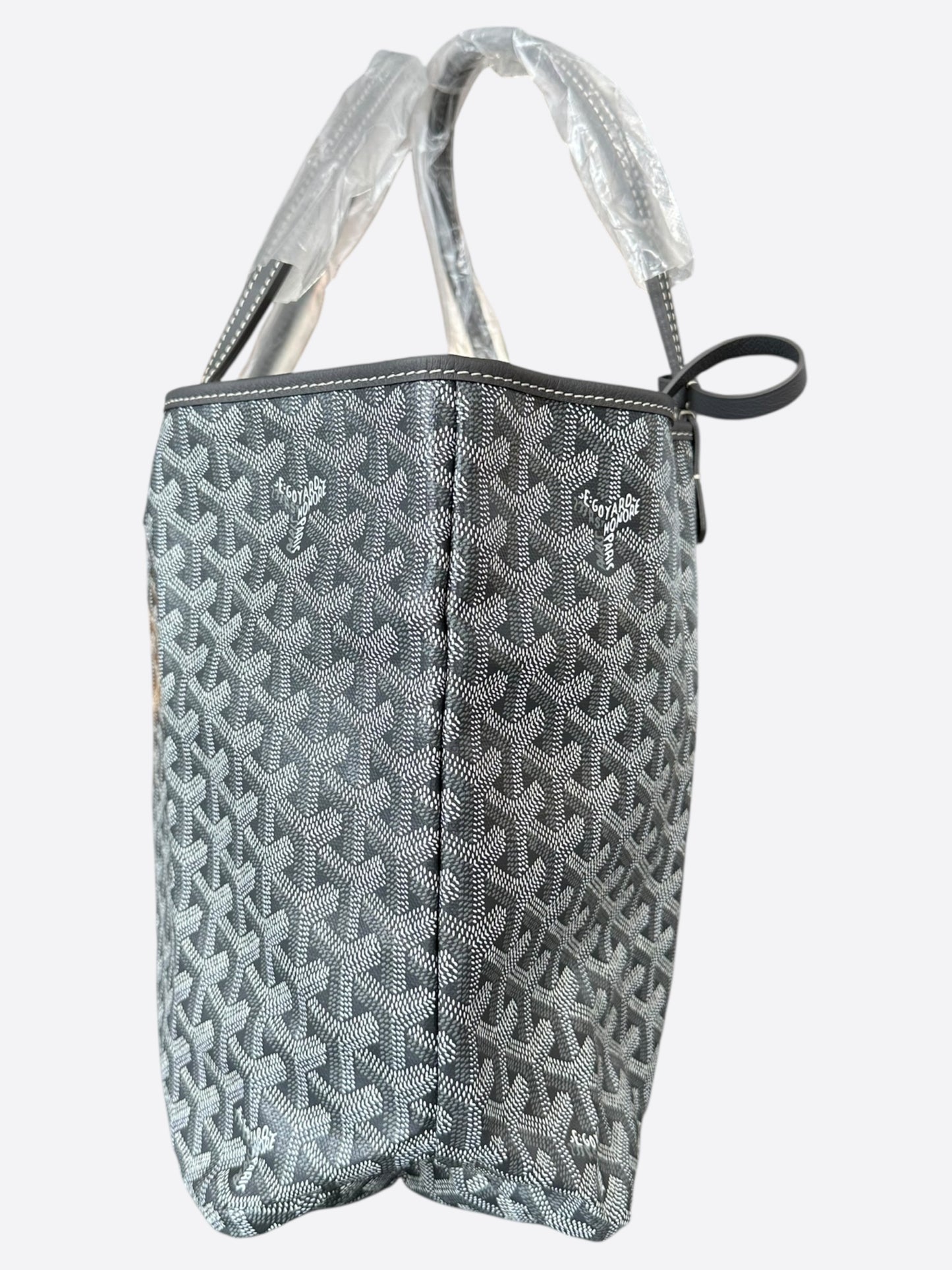 Goyard Grey St. Louis Tote Bag