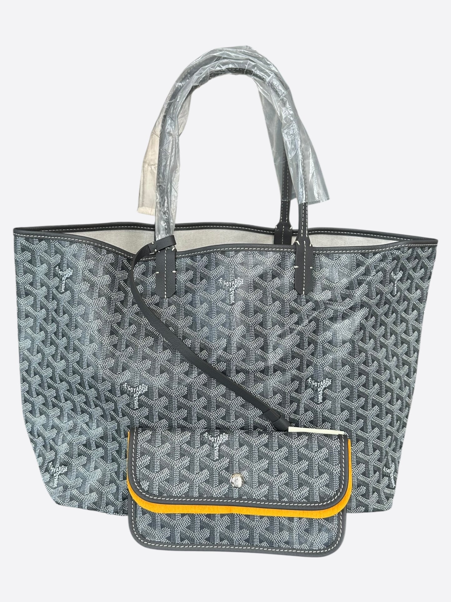 Goyard Grey St. Louis Tote Bag