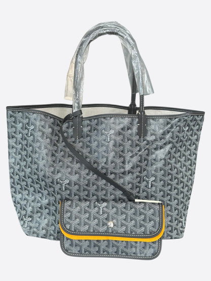 Goyard Grey St. Louis Tote Bag