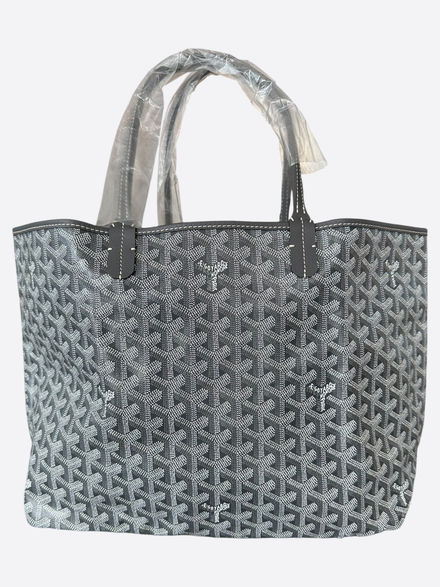 Goyard Grey St. Louis Tote Bag