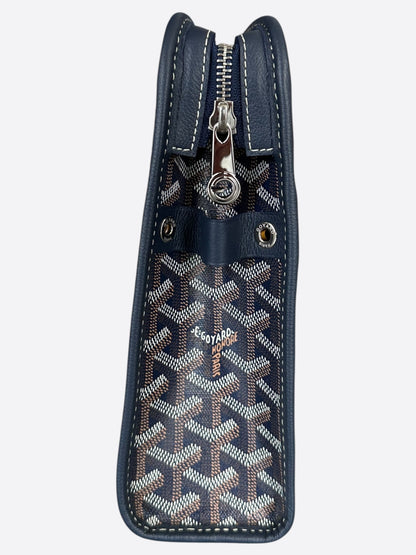 Goyard Navy Jouvence GM Toiletry Bag