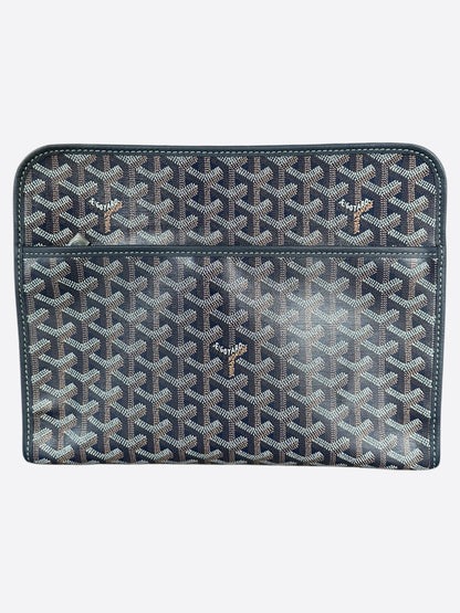 Goyard Navy Jouvence GM Toiletry Bag