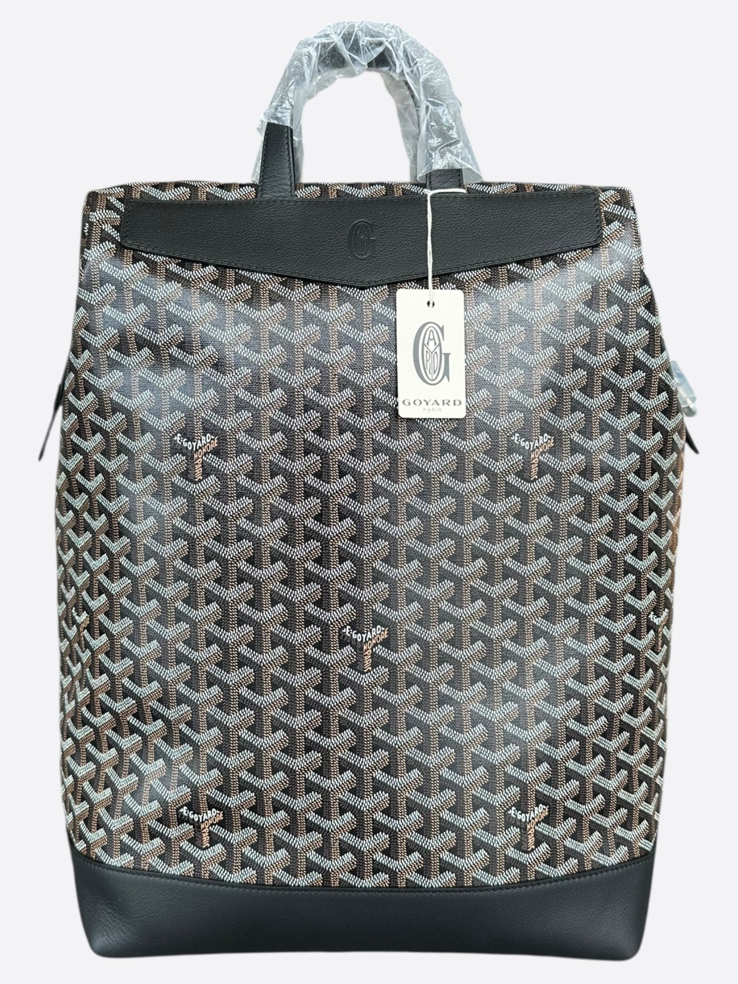 Goyard Black Cisalpin Backpack