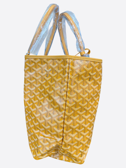 Goyard Yellow St. Louis Tote Bag