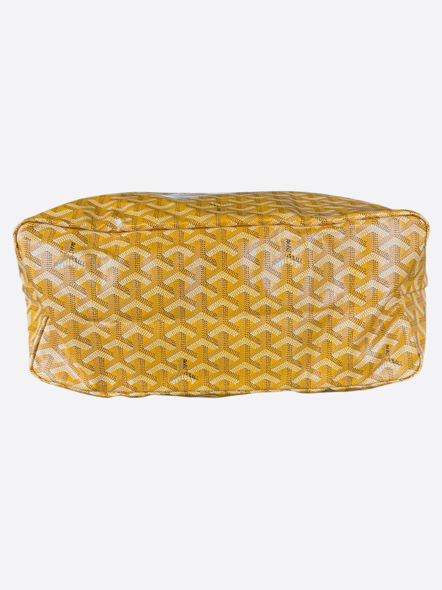 Goyard Yellow St. Louis Tote Bag