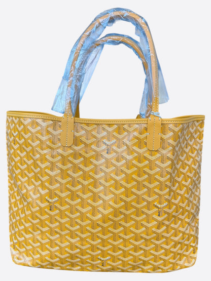 Goyard Yellow St. Louis Tote Bag