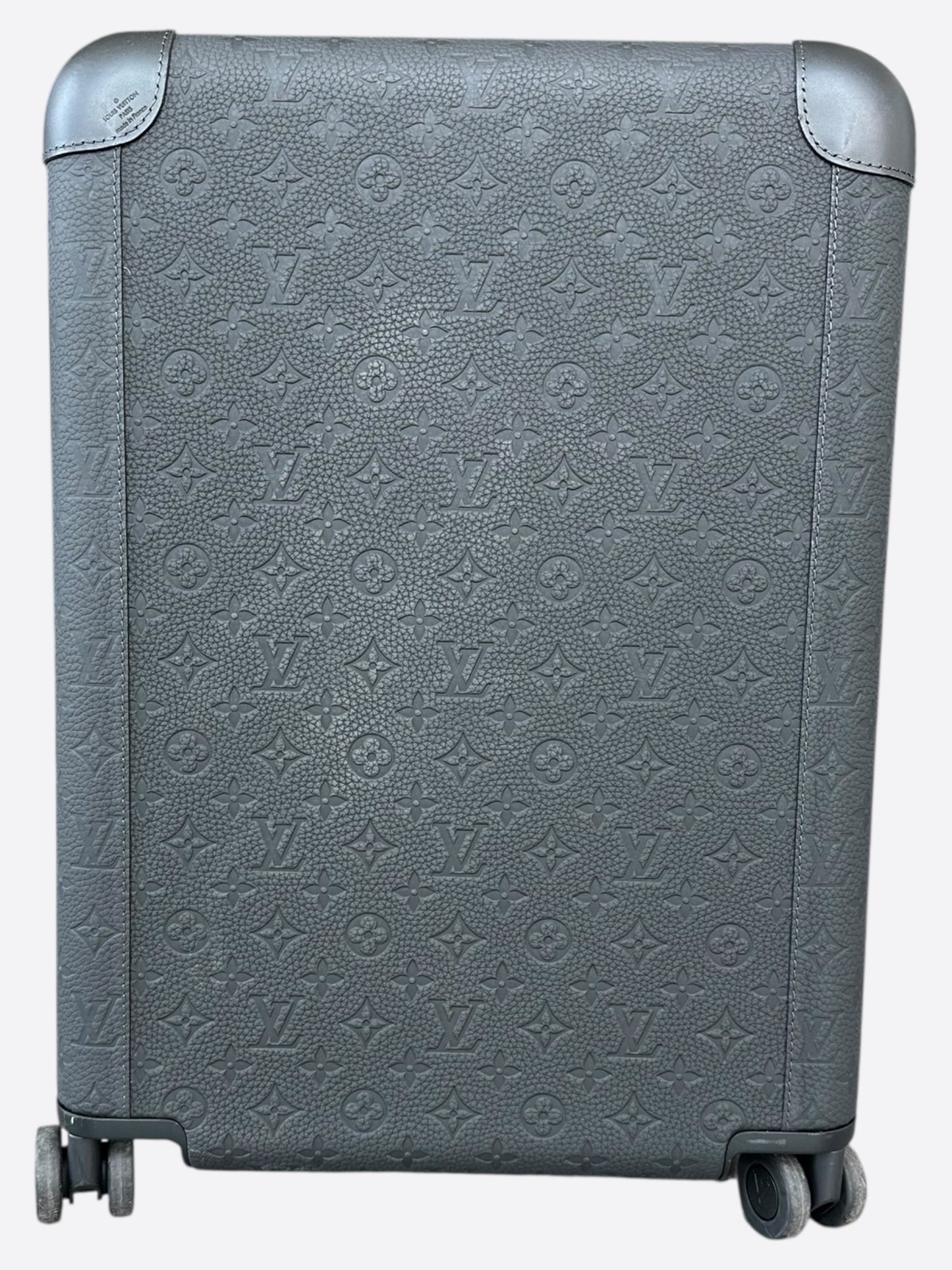 Louis Vuitton Black Taurillon Monogram Horizon 50
