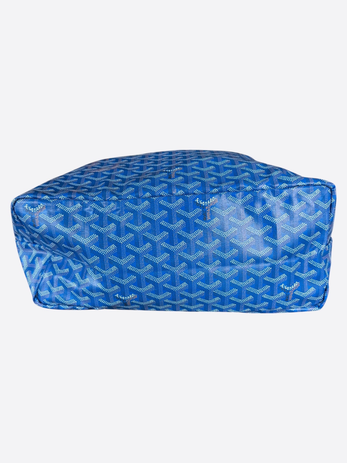 Goyard Blue St. Louis Tote Bag