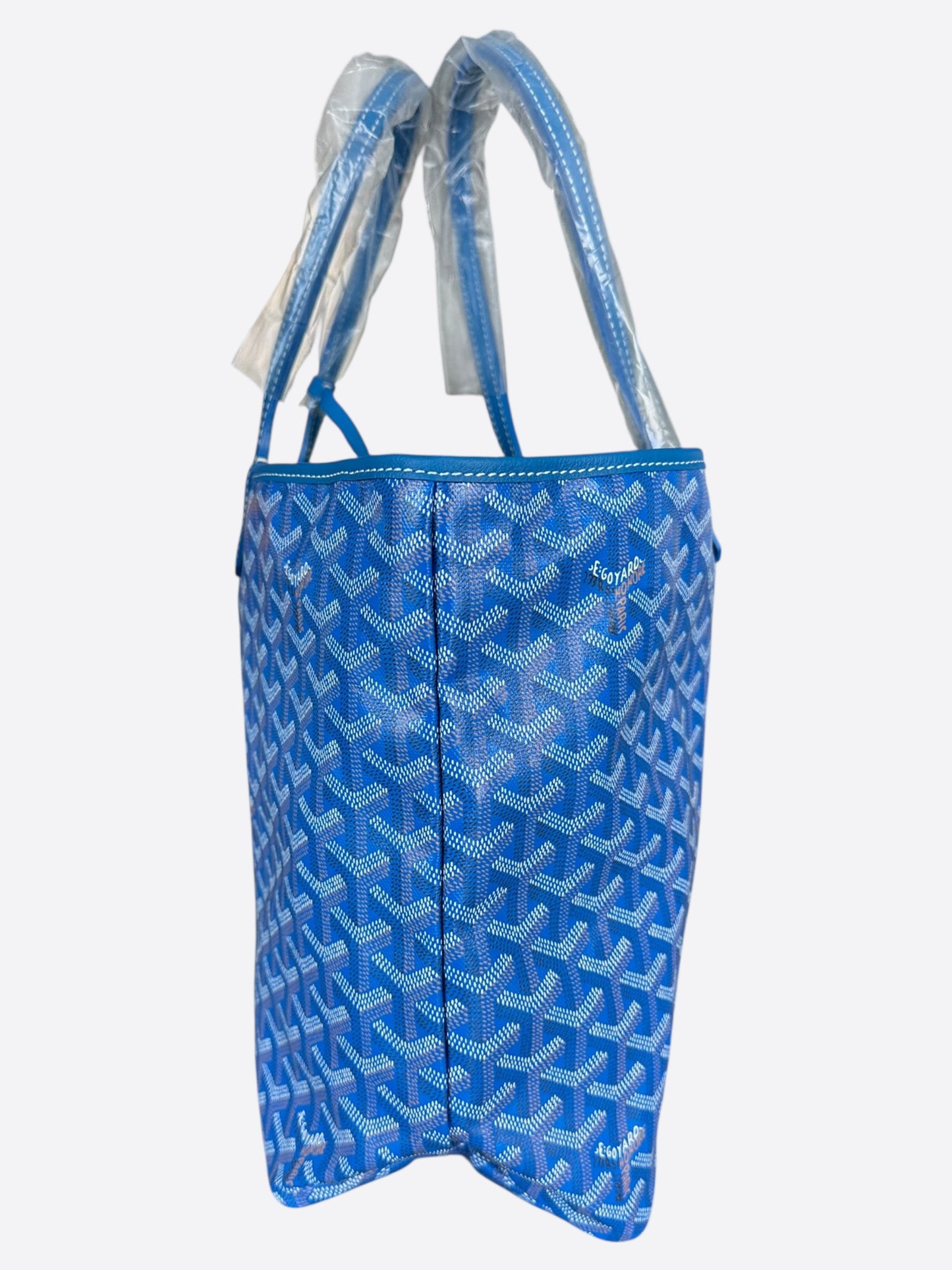Goyard Blue St. Louis Tote Bag