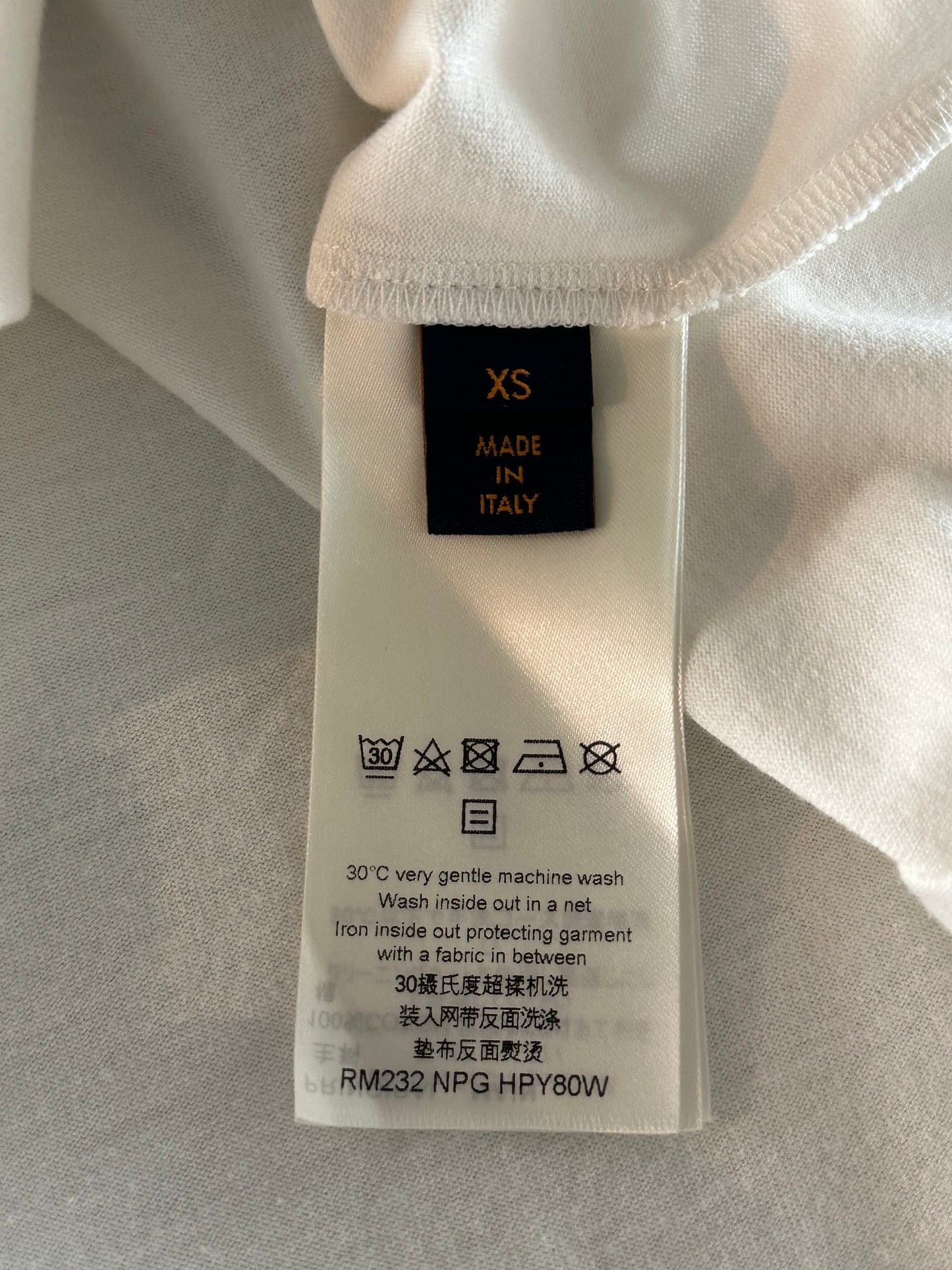 Louis Vuitton White Portrait T-Shirt