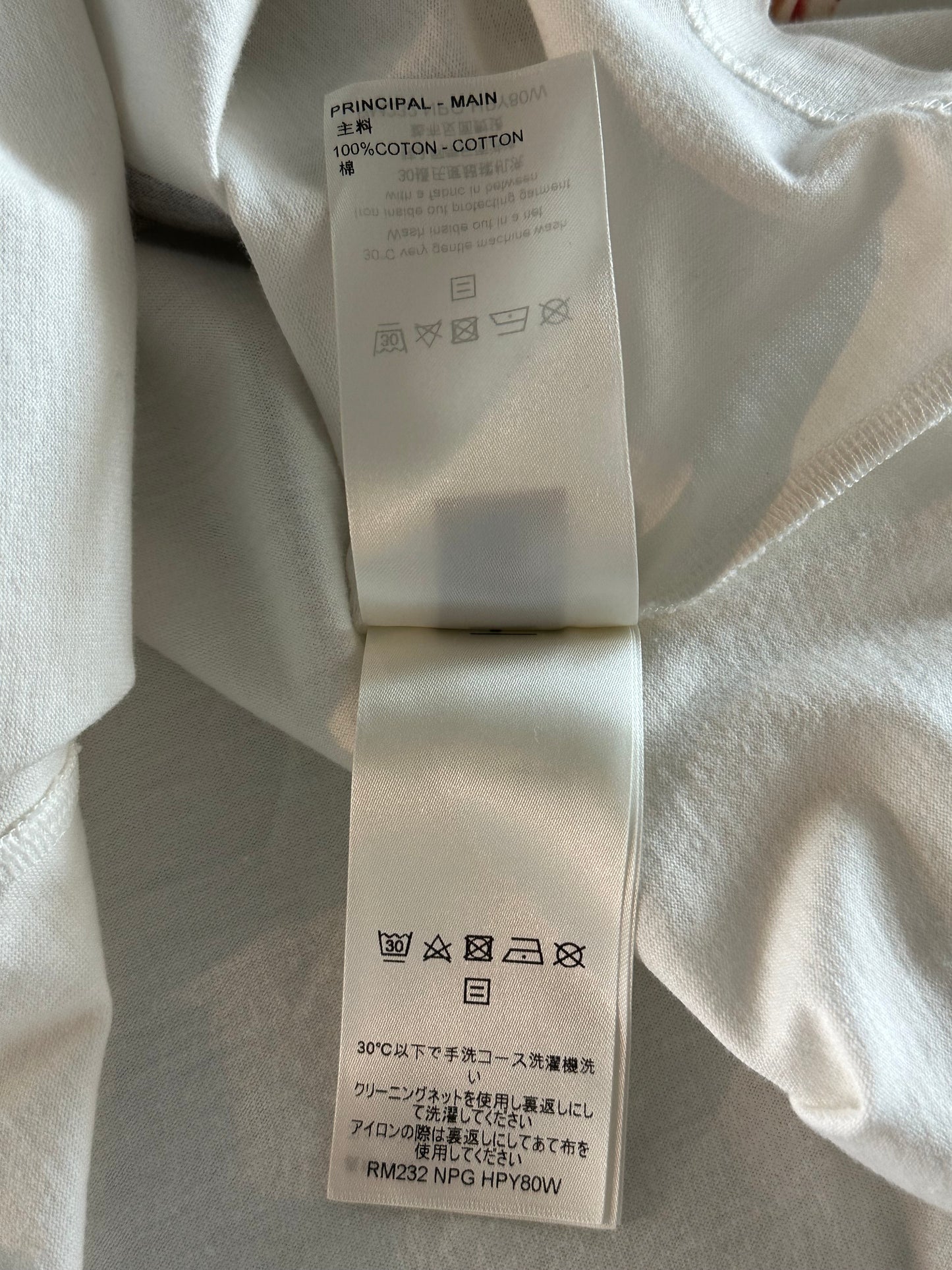 Louis Vuitton White Portrait T-Shirt