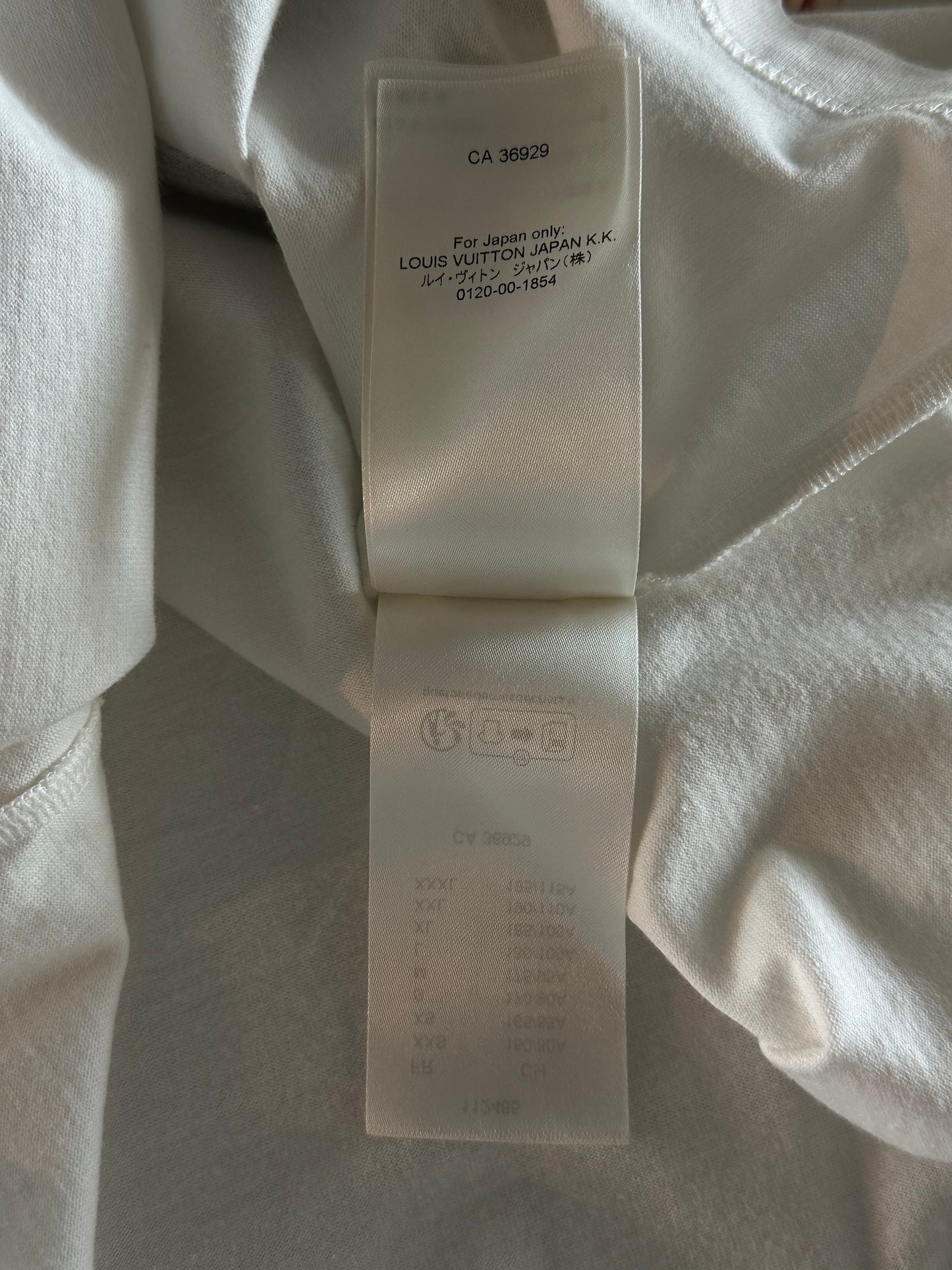 Louis Vuitton White Portrait T-Shirt