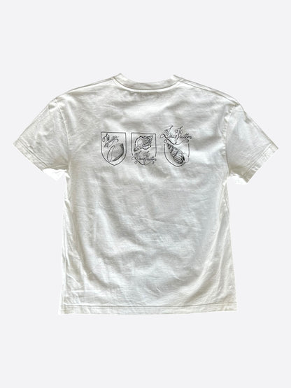 Louis Vuitton White & Multicolor Seashells T-Shirt