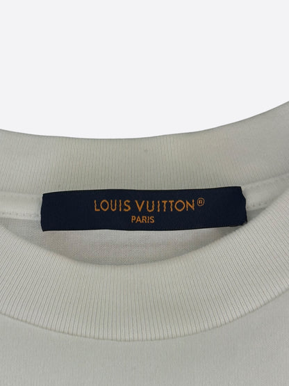 Louis Vuitton White & Multicolor Seashells T-Shirt