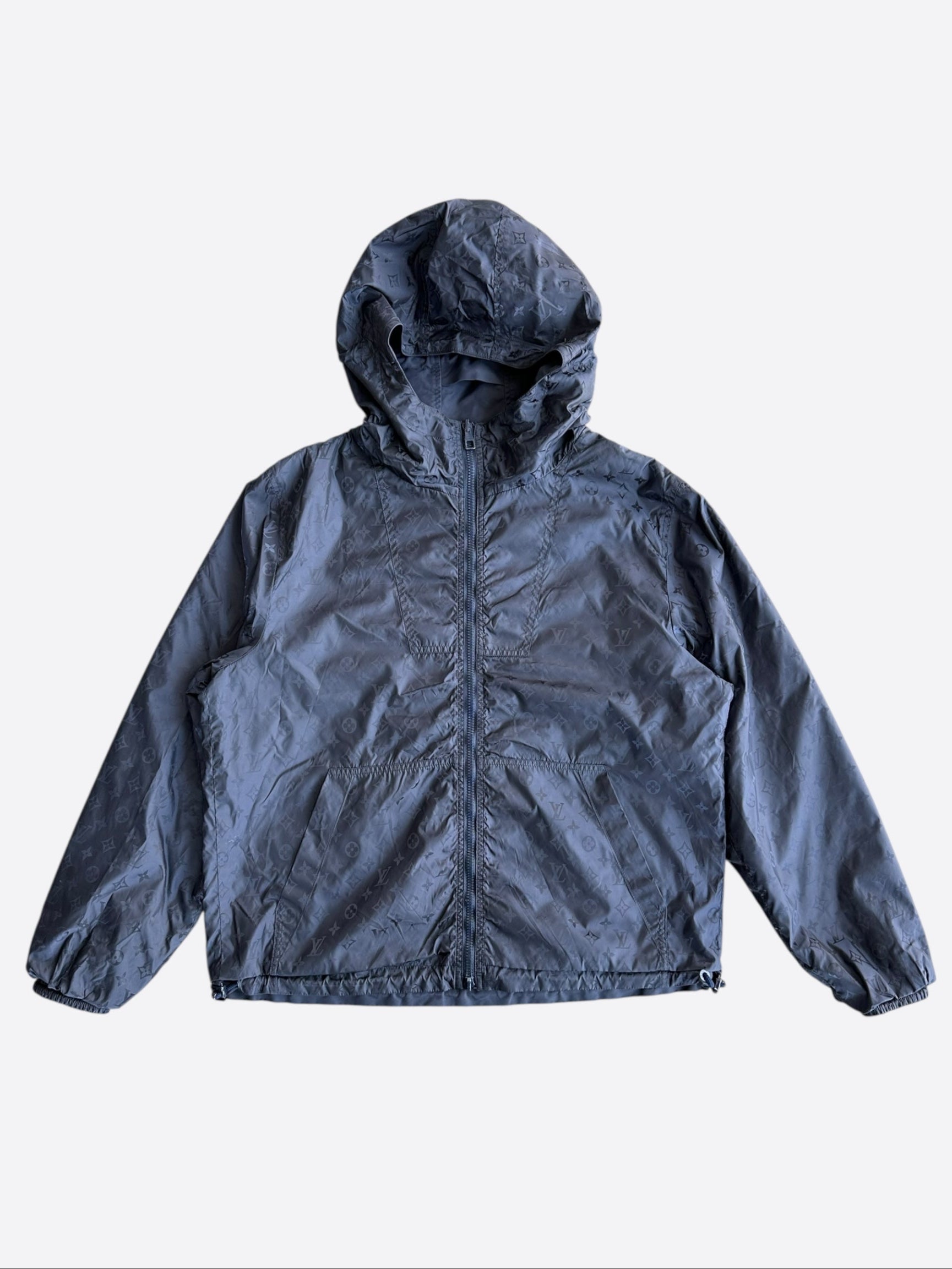 Louis Vuitton Silver Monogram Women's Bomber Jacket – Savonches