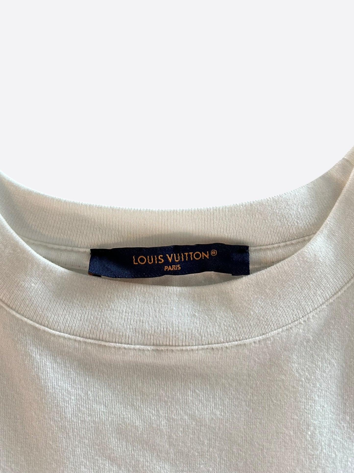 Louis Vuitton White Portrait T-Shirt