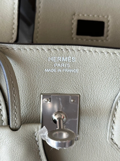 Hermes Sauge Green Swift Birkin 25