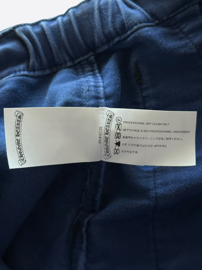 Chrome Hearts Blue Cross Patch Vintage French Work Pants