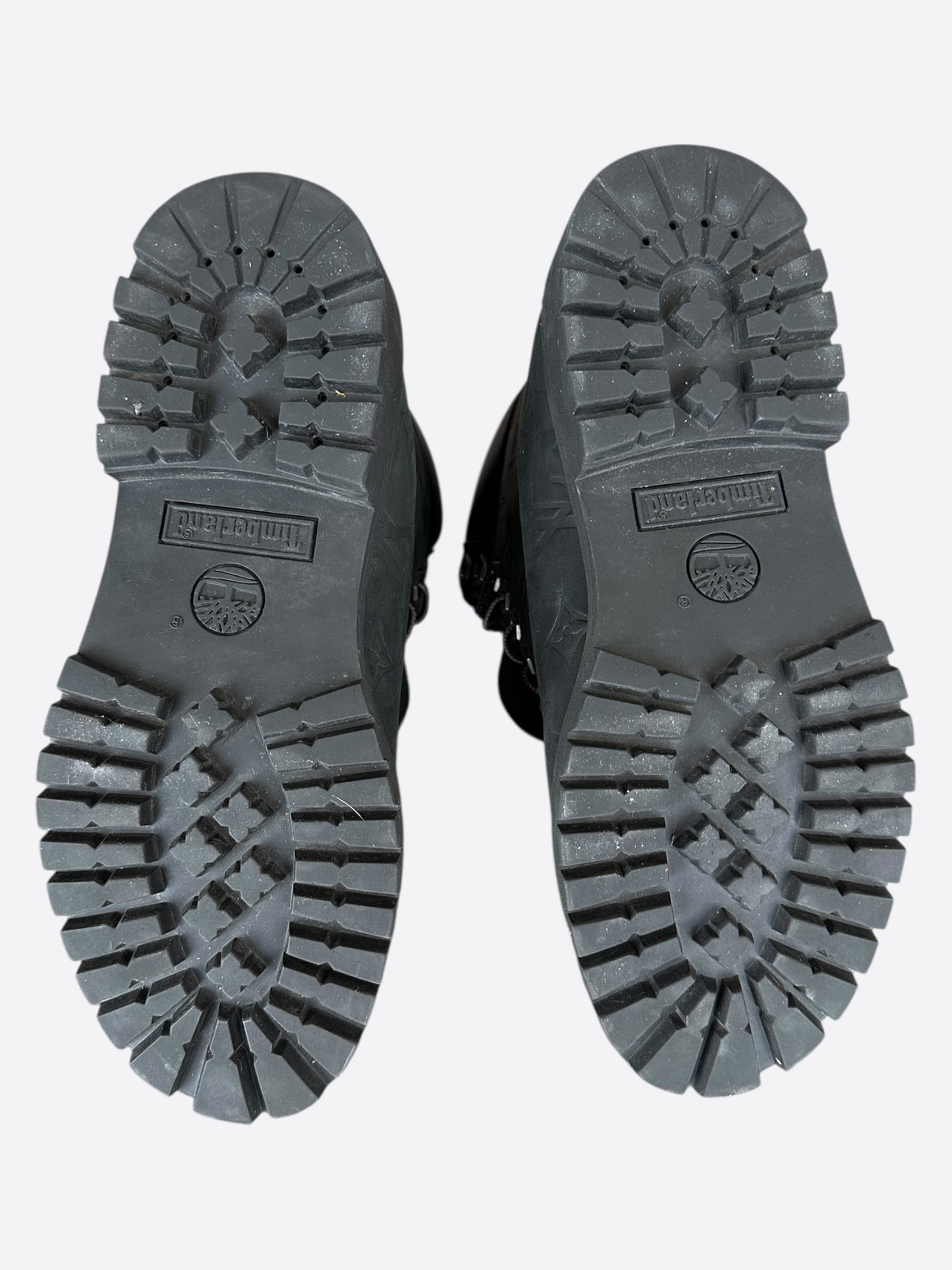 Louis Vuitton Timberland Black Monogram Boots