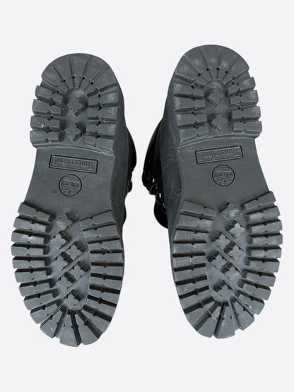 Louis Vuitton Timberland Black Monogram Boots