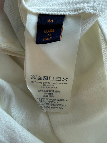 Louis Vuitton White Multicolor Pastel Monogram T-Shirt