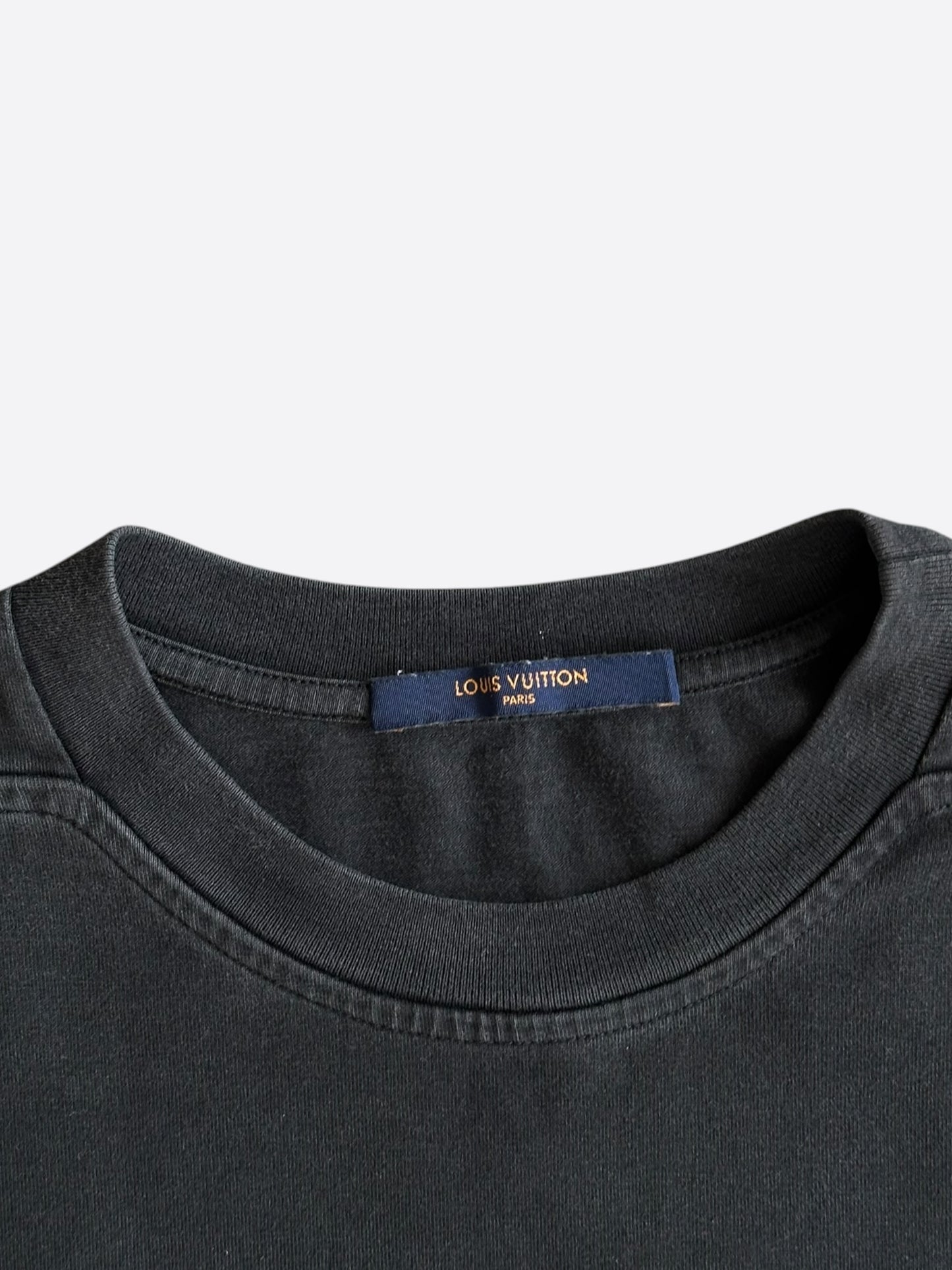 Louis Vuitton Black & White NBA Logo T-Shirt