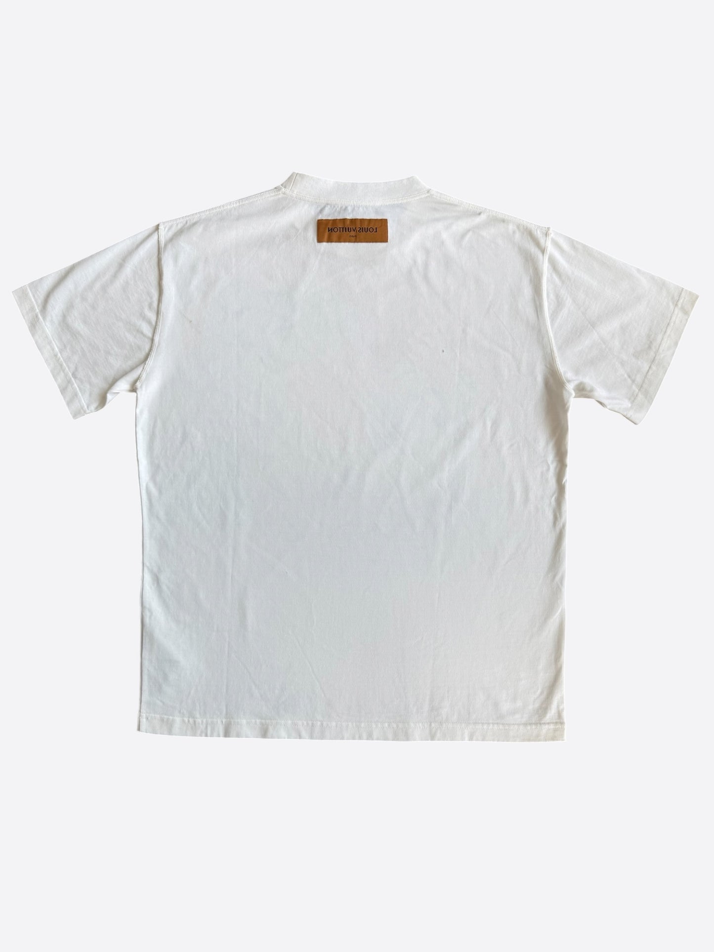 Louis Vuitton White Multicolor Pastel Monogram T-Shirt