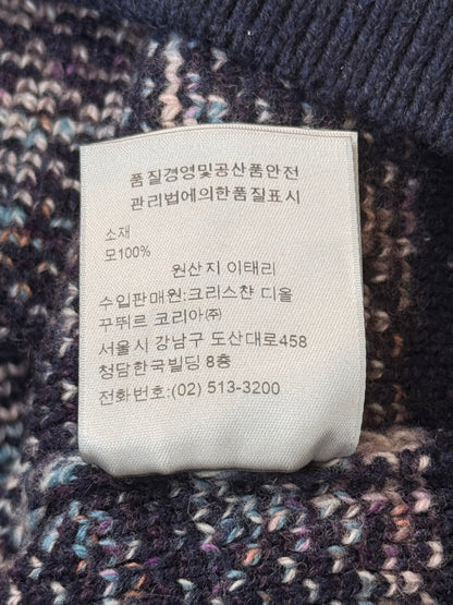 Dior Navy Oblique Wool Sweater