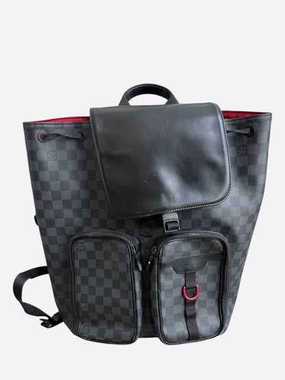 Louis Vuitton Damier Graphite Utility Backpack