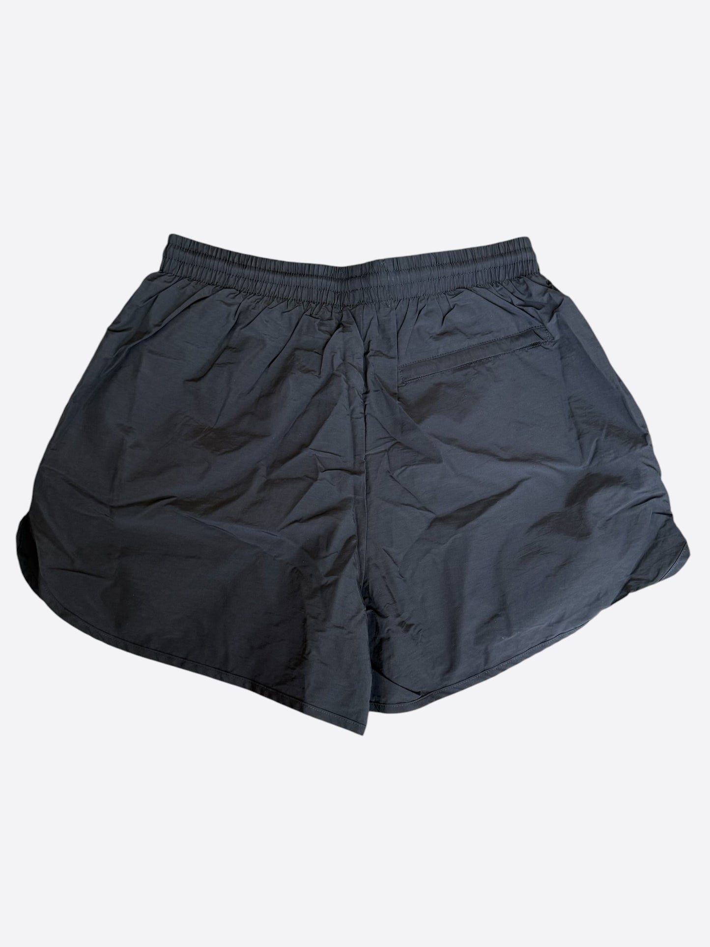 Gallery Dept Black & White Dept Logo Active Shorts