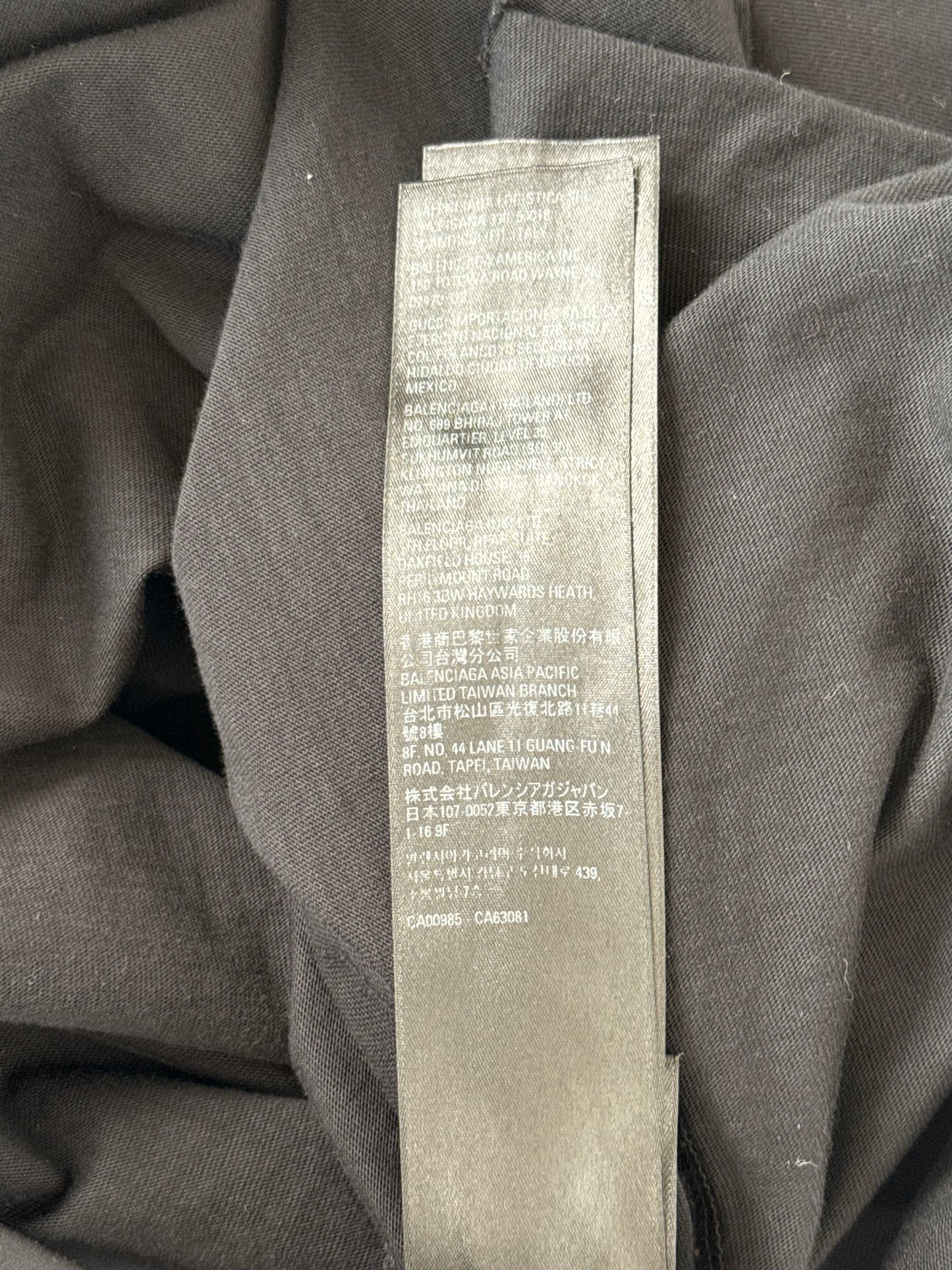 Balenciaga Black & Multicolor Pride Graphic T-Shirt