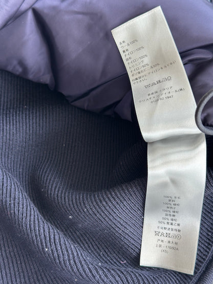 Dior Navy Oblique Knit Puffer Jacket